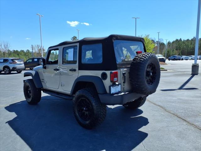 2016 Jeep Wrangler Unlimited Sport