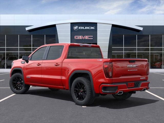 2025 GMC Sierra 1500 4WD Crew Cab Short Box Elevation with 3SB