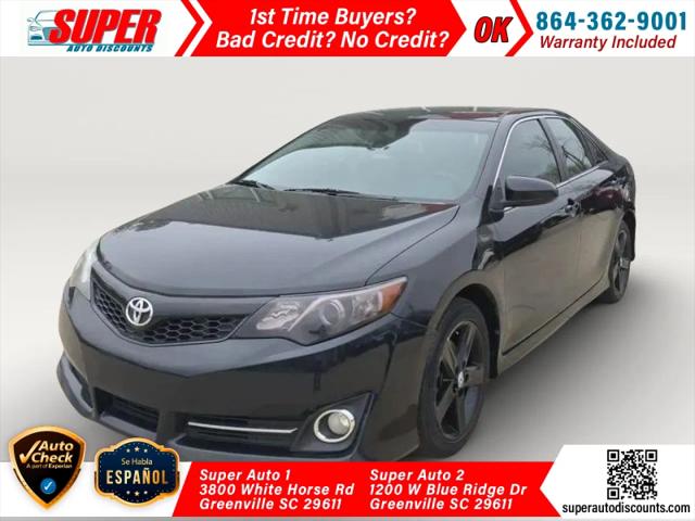 2013 Toyota Camry SE for sale in Greenville, SC