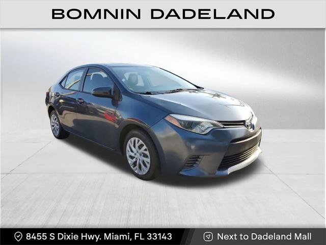 2016 Toyota Corolla LE