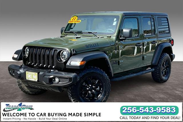 2022 Jeep Wrangler Unlimited Willys Sport 4x4