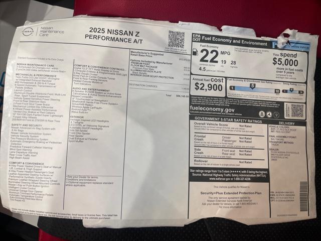 2025 Nissan Z Performance
