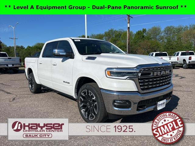 2025 RAM Ram 1500 RAM 1500 LIMITED LONGHORN CREW CAB 4X4 57 BOX