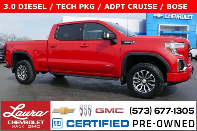 2021 GMC Sierra 1500 4WD Crew Cab Standard Box AT4