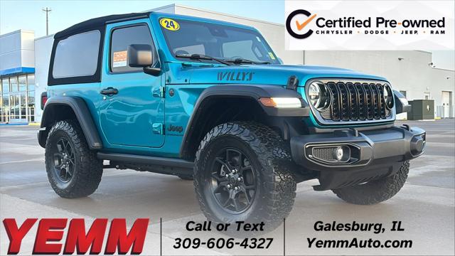 2024 Jeep Wrangler 2-Door Willys 4x4