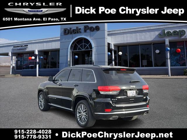 2018 Jeep Grand Cherokee Summit 4x4