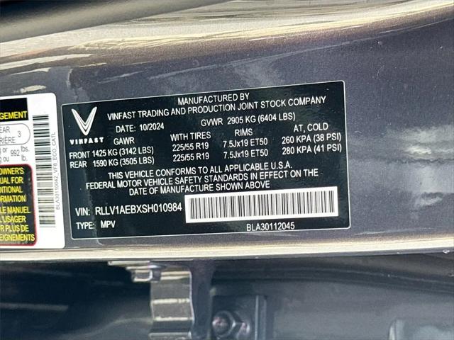 2025 INFINITI VF 8 Eco