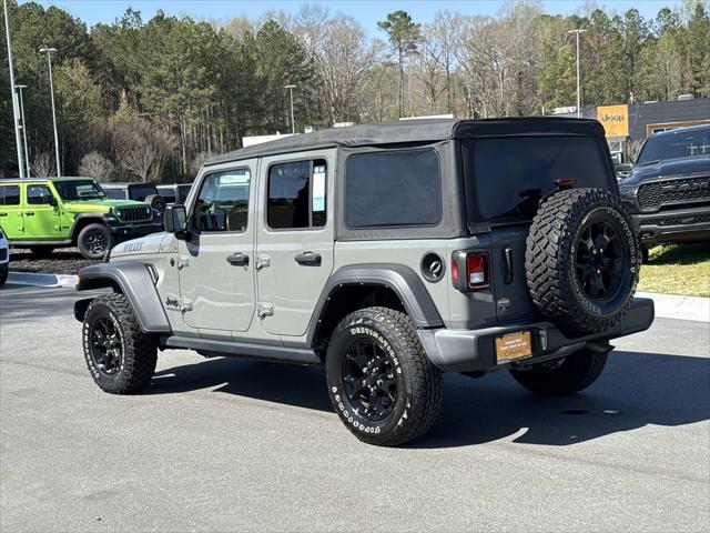 2021 Jeep Wrangler Unlimited Willys 4x4