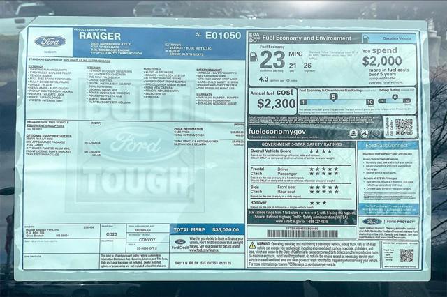 New 2025 Ford Ranger For Sale in Olive Branch, MS