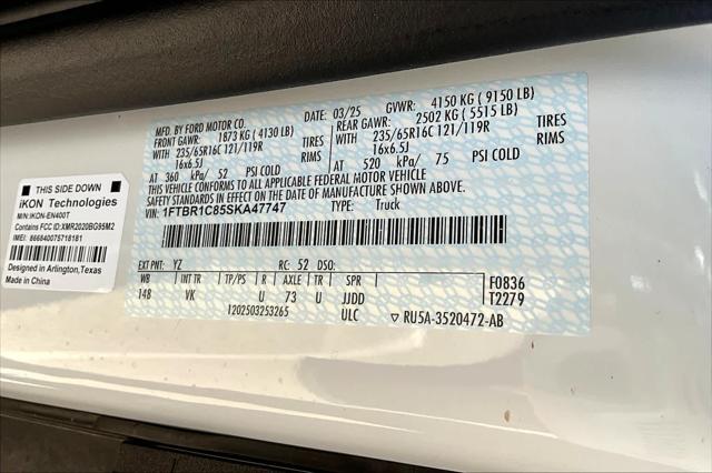 New 2025 Ford Transit-250 Cargo Van For Sale in Lubbock, TX
