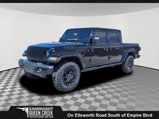 2025 Jeep Gladiator GLADIATOR WILLYS 4X4 2025 Jeep Gladiator GLADIATOR WILLYS 4X4