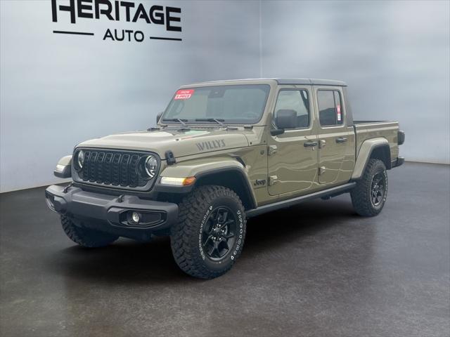 2025 Jeep Gladiator GLADIATOR WILLYS 4X4 2025 Jeep Gladiator GLADIATOR WILLYS 4X4