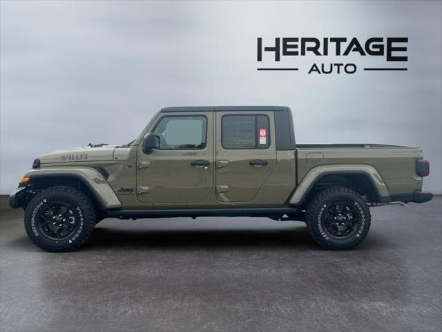 2025 Jeep Gladiator GLADIATOR WILLYS 4X4 2025 Jeep Gladiator GLADIATOR WILLYS 4X4