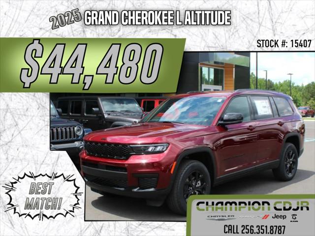 2025 Jeep Grand Cherokee GRAND CHEROKEE L ALTITUDE 4X2