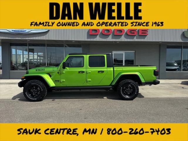 2025 Jeep Gladiator GLADIATOR WILLYS 4X4 2025 Jeep Gladiator GLADIATOR WILLYS 4X4