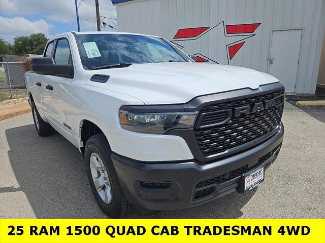 2025 RAM Ram 1500 RAM 1500 TRADESMAN QUAD CAB 4X4 64 BOX
