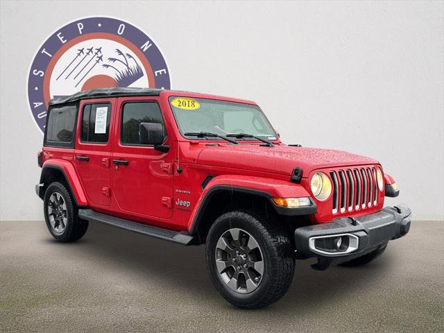 2018 Jeep Wrangler Unlimited Sahara 4x4