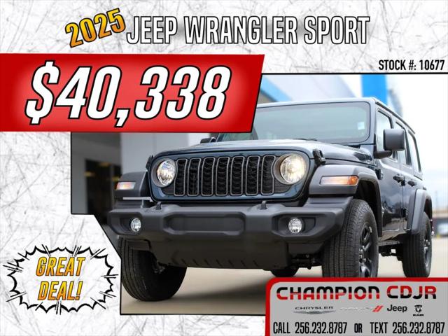 2025 Jeep Wrangler WRANGLER 4-DOOR SPORT