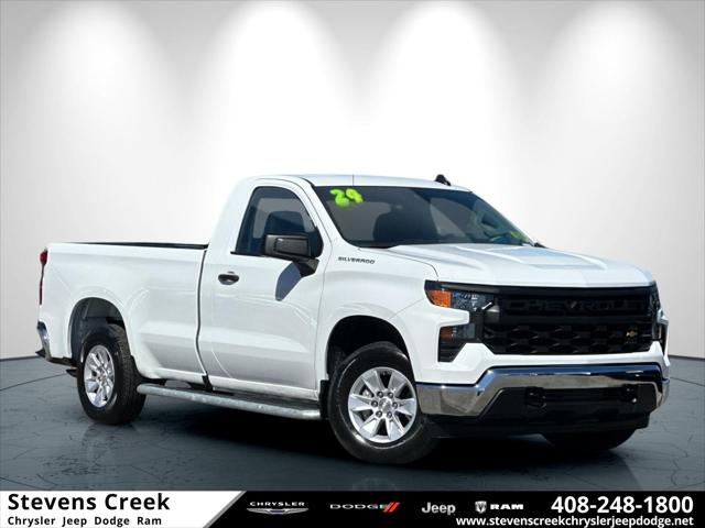 2024 Chevrolet Silverado 1500 2WD Regular Cab Long Bed WT