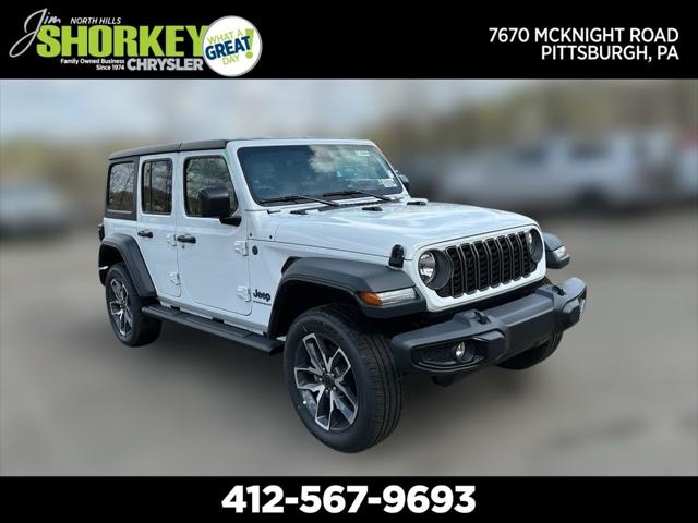 2025 Jeep Wrangler 4xe WRANGLER 4-DOOR SPORT S 4xe