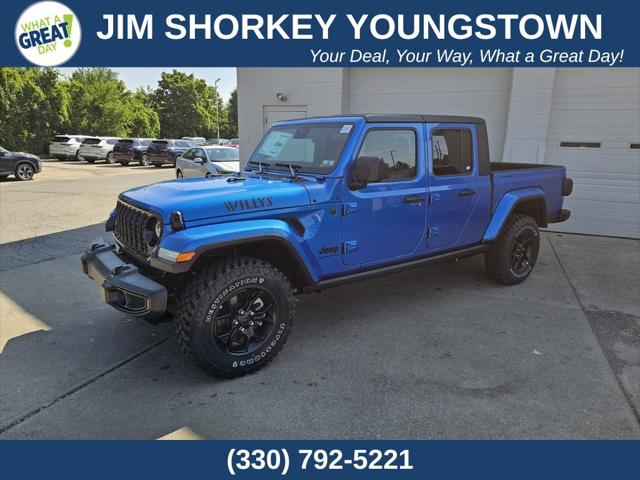 2025 Jeep Gladiator GLADIATOR WILLYS 4X4 2025 Jeep Gladiator GLADIATOR WILLYS 4X4