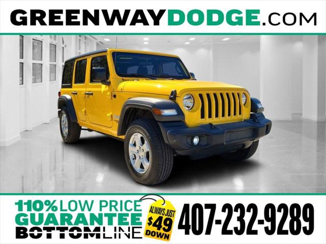 2020 Jeep Wrangler Unlimited Sport S 4X4