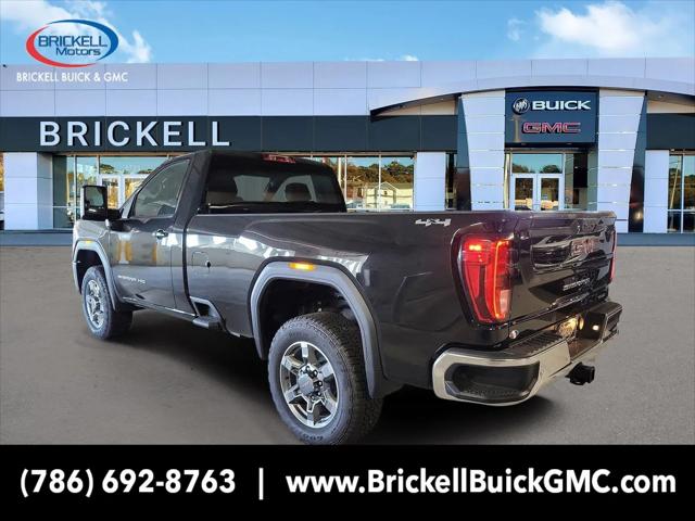 2025 GMC Sierra 2500HD 4WD Regular Cab Long Bed SLE