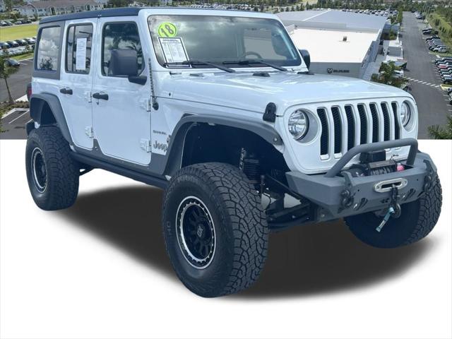 2018 Jeep Wrangler Unlimited Sahara 4x4