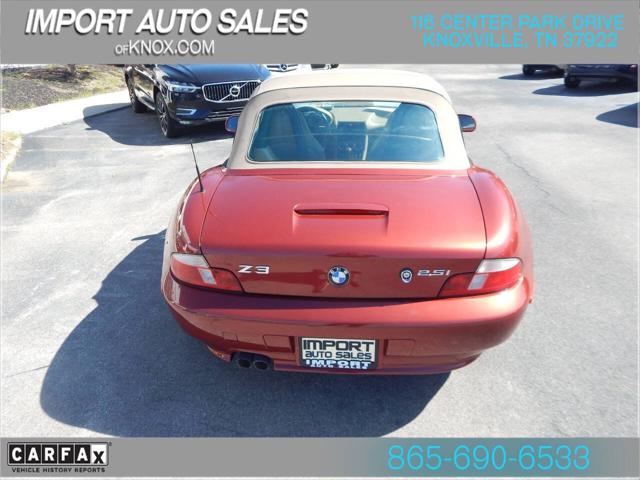 2001 BMW Z3 2.5i