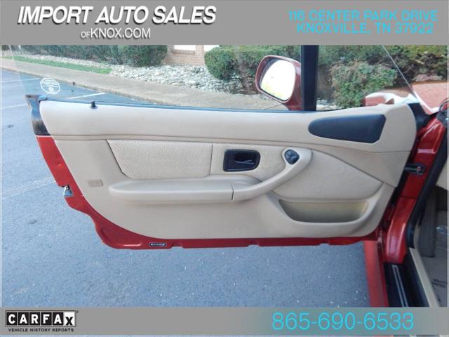 2001 BMW Z3 2.5i