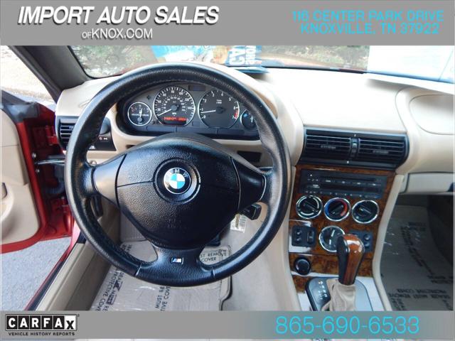 2001 BMW Z3 2.5i