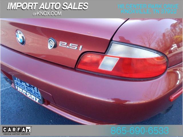 2001 BMW Z3 2.5i