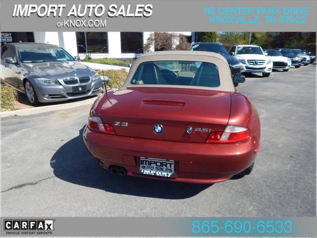 2001 BMW Z3 2.5i