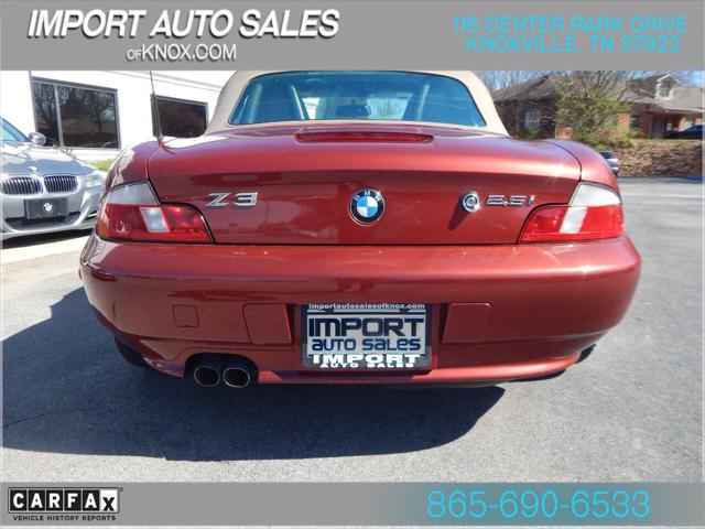 2001 BMW Z3 2.5i