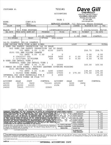 Used 2009 Ford Mustang For Sale in Columbus, OH