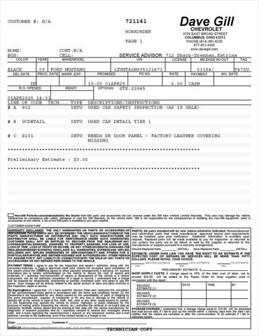 Used 2009 Ford Mustang For Sale in Columbus, OH