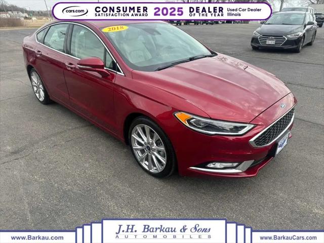 2018 Ford Fusion Platinum for sale in Cedarville, IL