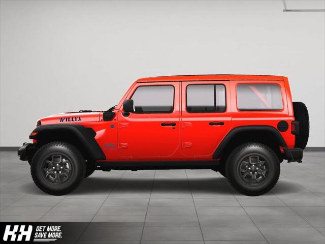 2025 Jeep Wrangler 4xe WRANGLER 4-DOOR WILLYS 4xe