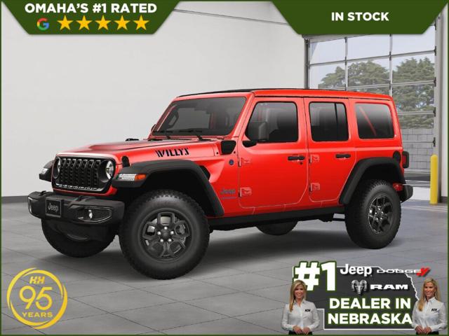 2025 Jeep Wrangler 4xe WRANGLER 4-DOOR WILLYS 4xe