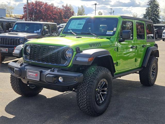 2025 Jeep Wrangler WRANGLER 4-DOOR WILLYS 2025 Jeep Wrangler WRANGLER 4-DOOR WILLYS