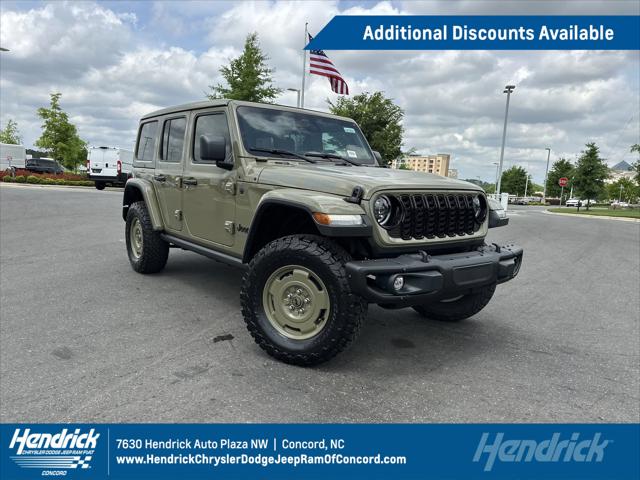 2025 Jeep Wrangler 4xe WRANGLER 4-DOOR WILLYS 41 4xe