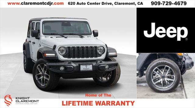 2025 Jeep Wrangler 4xe WRANGLER 4-DOOR SPORT S 4xe