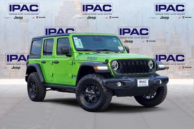 2025 Jeep Wrangler 4xe WRANGLER 4-DOOR WILLYS 4xe