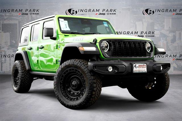 2025 Jeep Wrangler 4xe WRANGLER 4-DOOR WILLYS 4xe