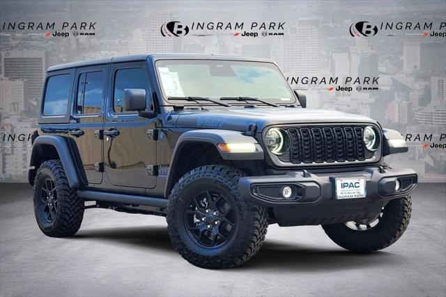 2025 Jeep Wrangler 4xe WRANGLER 4-DOOR WILLYS 4xe 2025 Jeep Wrangler 4xe WRANGLER 4-DOOR WILLYS 4xe