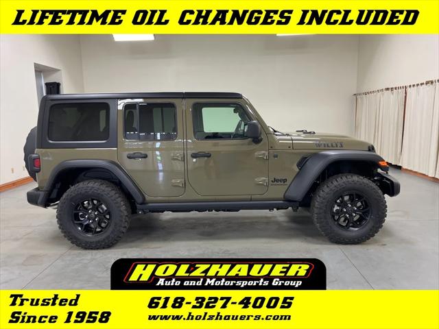 2025 Jeep Wrangler WRANGLER 4-DOOR WILLYS