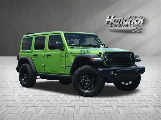 2025 Jeep Wrangler 4xe WRANGLER 4-DOOR WILLYS 4xe