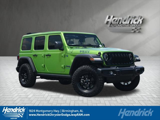 2025 Jeep Wrangler 4xe WRANGLER 4-DOOR WILLYS 4xe