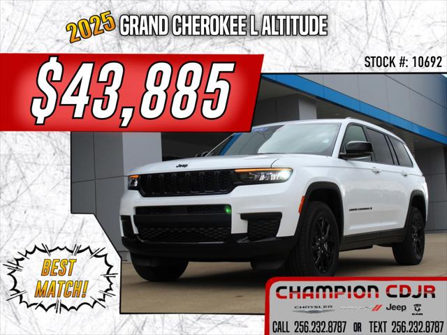 2025 Jeep Grand Cherokee GRAND CHEROKEE L ALTITUDE 4X2