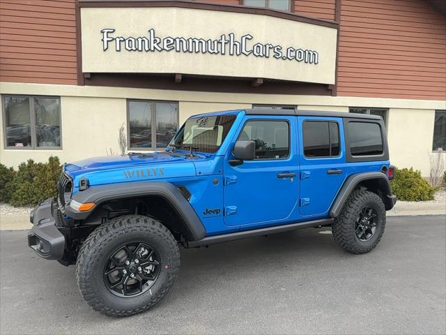 2025 Jeep Wrangler WRANGLER 4-DOOR WILLYS 2025 Jeep Wrangler WRANGLER 4-DOOR WILLYS